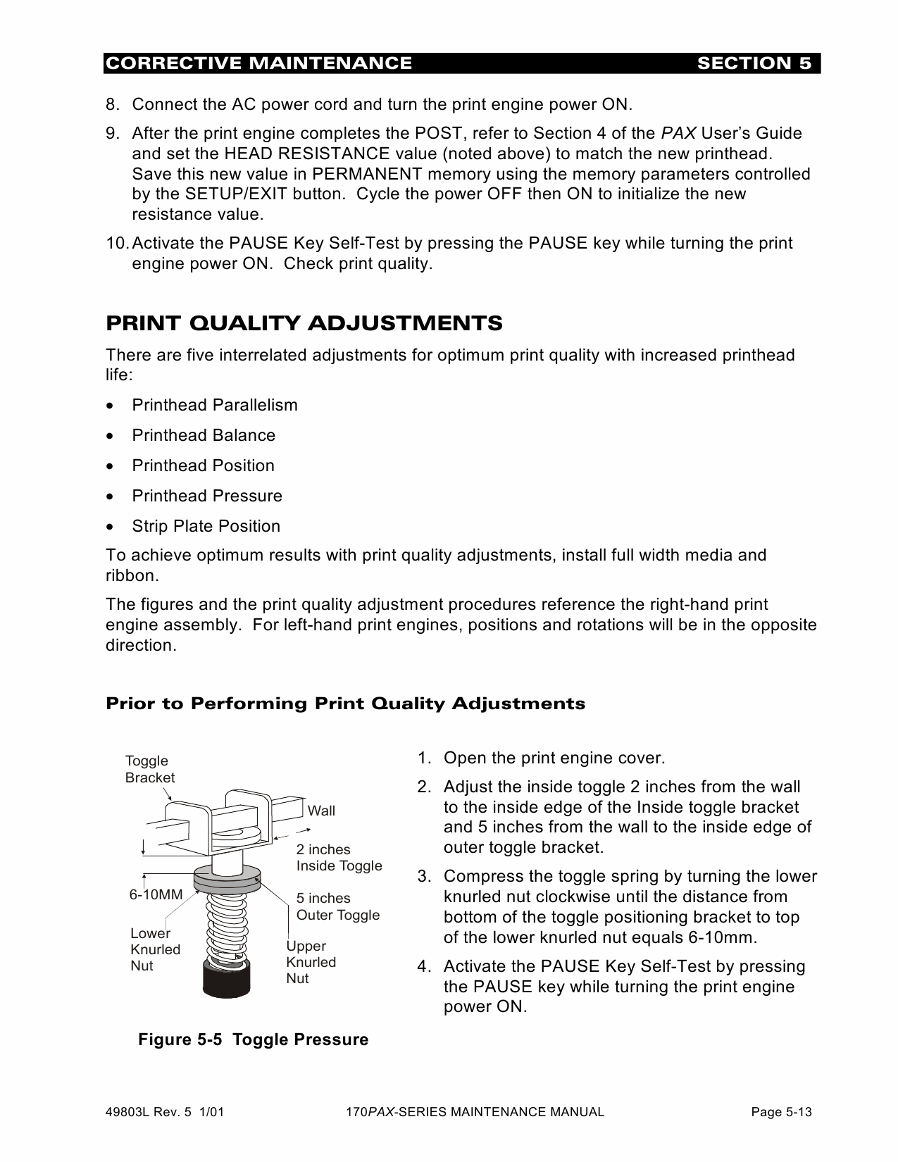 Zebra Label 170PAX 170PAX2 170PAX3 Maintenance Service Manual-4